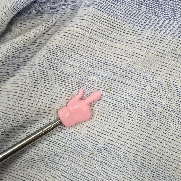 Tommy Bahama Shirt Men Large Island Zone Button Up Long Sleeve Linen Blend Beach - Picture 5 of 14